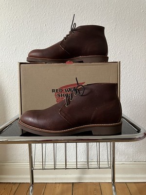 RED WING 9215 Foreman US10 EU43 CHUKKA Heritage Briar Oil Slick NEW Made in USA 