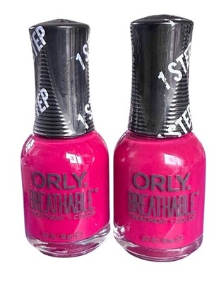 2Pack ORLY Breathable Nail Polish 1 Step Treatment + Color 2060004 ASTRAL FLAIRE