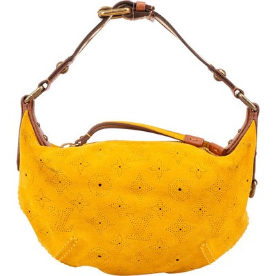 Louis Vuitton Canvas Suede Monogram Onatah PM Shoulder Bag Tasche