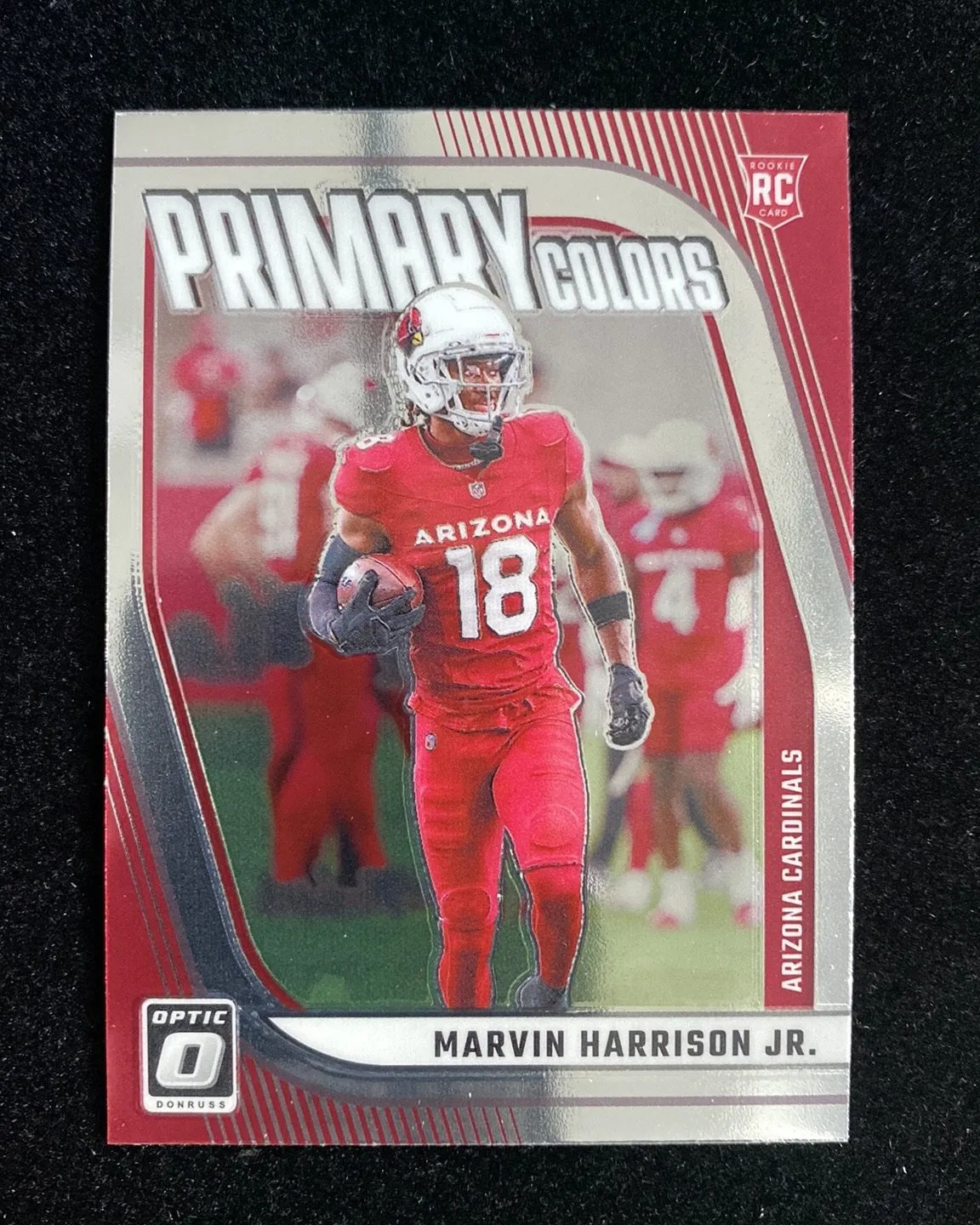 2024 Panini Donruss Optic Primary Colors #5 Marvin Harrison Jr. RC Rookie GL12