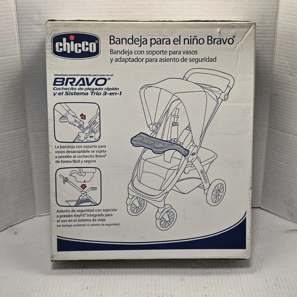 Chicco Bravo Child Tray - Model 00060141000070 Brand New Sealed Stroller Part - Image 2 of 4