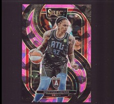 2025 Panini Select WNBA - Premier Level Brittney Griner #112 Pink Ice Prizm