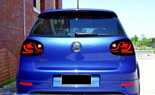 COPPIA FARI FANALI TUNING GOLF V 5 POSTERIORI FULL LED look GTI FUME' 2003- 2008