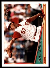 John Smiley 1994 Topps #12 Cincinnati Reds MLB READ FREE SHIPPING AutographDen