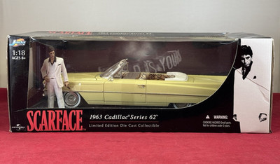 Jada Toys Scarface 1963 Cadillac Series 62 1:18 Limited Diecast