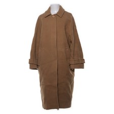 H&M, Mantel, Damen, Größe: M, Braun, Einfarbig #8gm