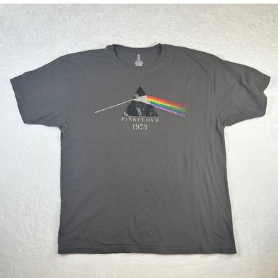 Pink Floyd Dark Side of the Moon 1973 Graphic T-Shirt Charcoal Gray XL NWOT