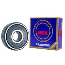 2 PCS Bearings 6301VVCM 6301-2RS 12X37X12MM Double Rubber Seal Deep Groove Ba...