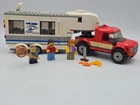 LEGO City 60182 Pickup Caravan RV Camper Truck 3 Minifigures Complete