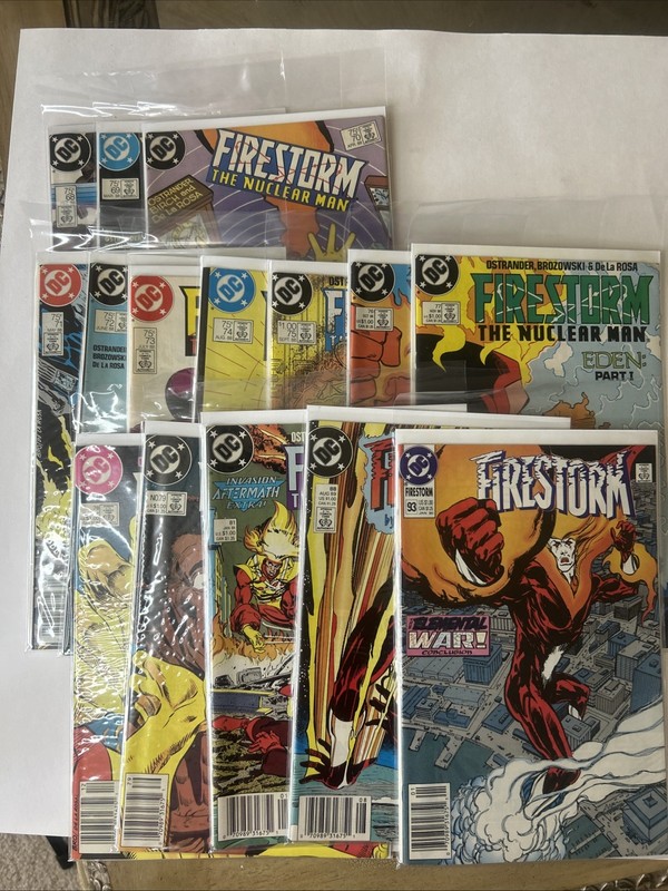 Firestorm The Nuclear Man Lot #68-79 81 88 93 All Newsstand DC 88-90