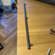 10 X 20mm Large Bar Handles 745mm Long. Brushed Stainless Steel.