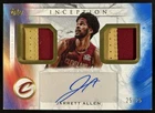 Jarrett Allen 2025-26 Topps Inception Franchise Fundamental Patch Auto 25/25