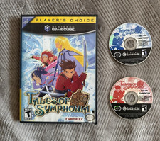 Tales of Symphonia (Nintendo GameCube, 2004) 2 Discs - No Manual- Tested Works