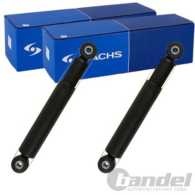 2X SACHS GASDRUCK STOßDÄMPFER HINTEN SATZ LINKS+RECHTS | 317 405
