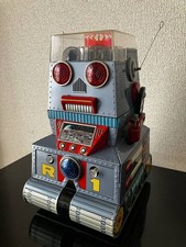 Collection Release Rare Vintage Tin Robot Robotank Z R 1 by Nomura Toy