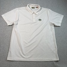 Howler Brothers Mens Magic Mesh Polo Shirt Large White