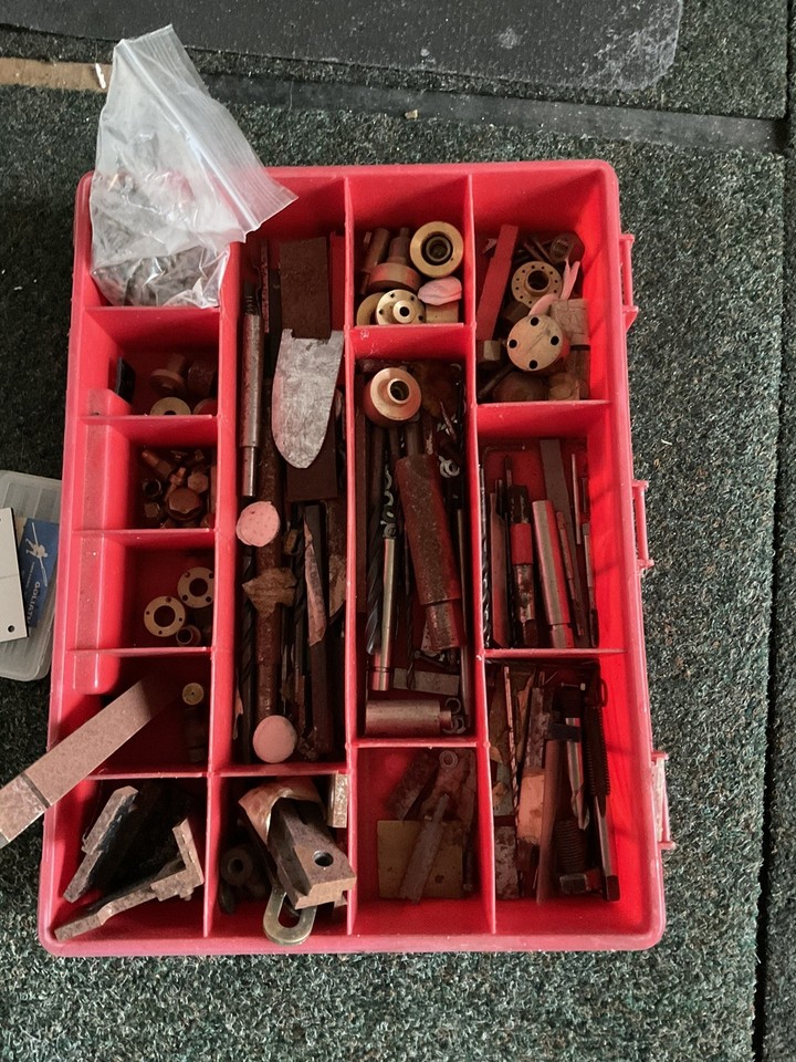 Loco Rims Model Engineering Project Lot Castings Wheels Bar Stock Live Steam Loco ...