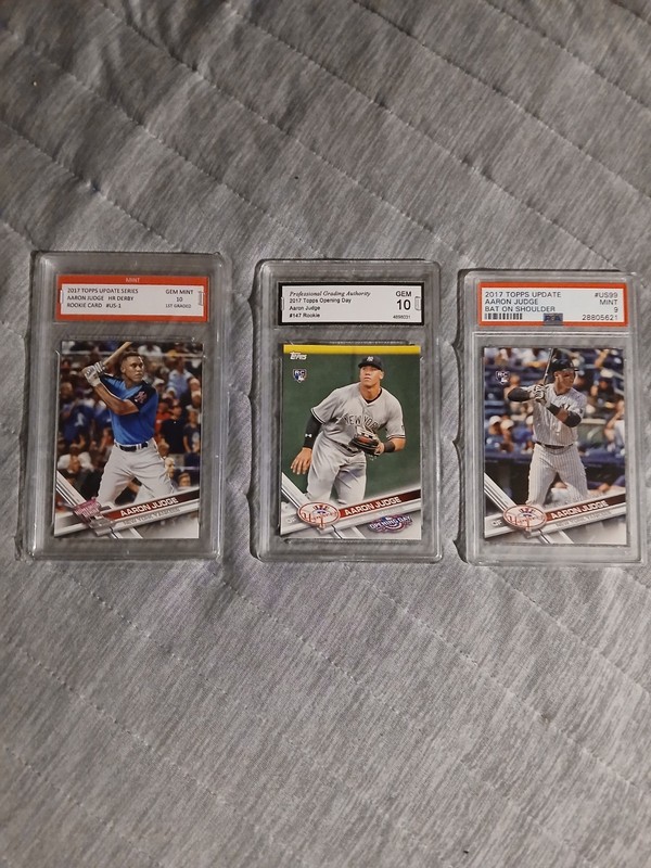 Aaron Judge 2017 3 Graded RC 