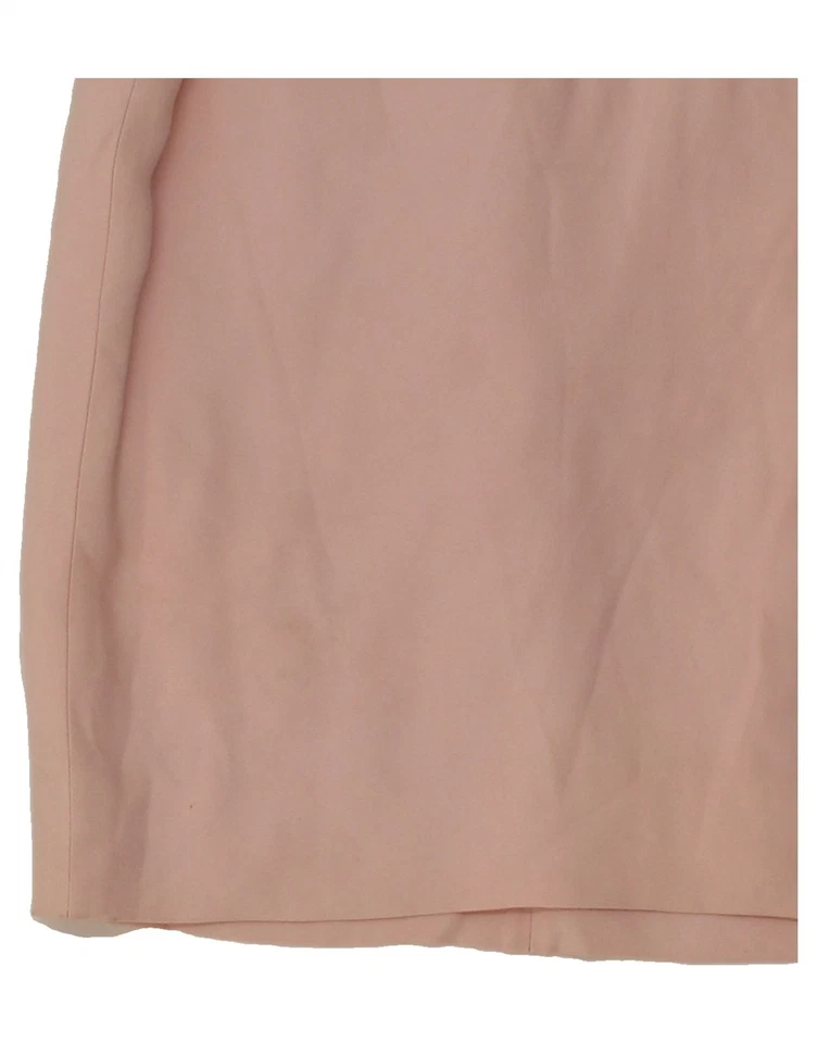 MOSCHINO Womens Pencil Skirt UK 10 Small W26  Pink Rayon AK02 - Image 3 of 4