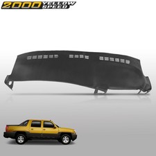 Black Molded Dash Cap Cover Overlay Fits For 99-06 Silverado Sierra Suburban Hp