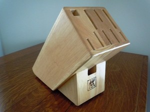 J. A. Henckels Wood Knife Block