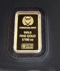 Germania Mint - 1/100 Oz Gold Bar 24k .999 fine