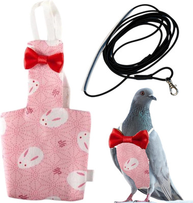 Pigeon Diaper Harness and Bird Leash Set, Birds Diapers for Pigeons and Leash Pi