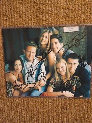  Friends Cast Original Signed Autographed 8x10 Photo w/coa