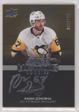 2021-22 SPx UD Black Lustrous Rookie Signatures 58/299 Radim Zohorna Auto 0t82