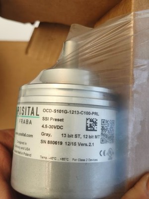 Posital Fraba IXARC OCD-S101G-1213-C100-PRL  Multiturn-Absolutwertgeber NEU