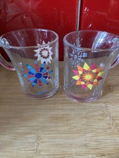 Senseo 2 tasses Senseo En Verre Motif Fleurs
