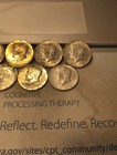 1969 d kennedy half dollars - 7 coins 40% silver ( 1.03544 oz silver ) — photo 4