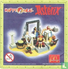 127 - Asterix 2002 Lot - The 6 New Subjects - Happy Meal Mc Donald