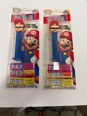(2)  PEZ  CANDY DISPENSERS  SUPER MARIO