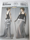 Butterick 5969 Victorian Corset and Bustle Skirt History Steampunk sz 6-14 Uncut