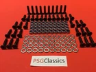 40 Black Land Rover Defender Chequer Plate Fixing Screws Bolts Stainless Steel