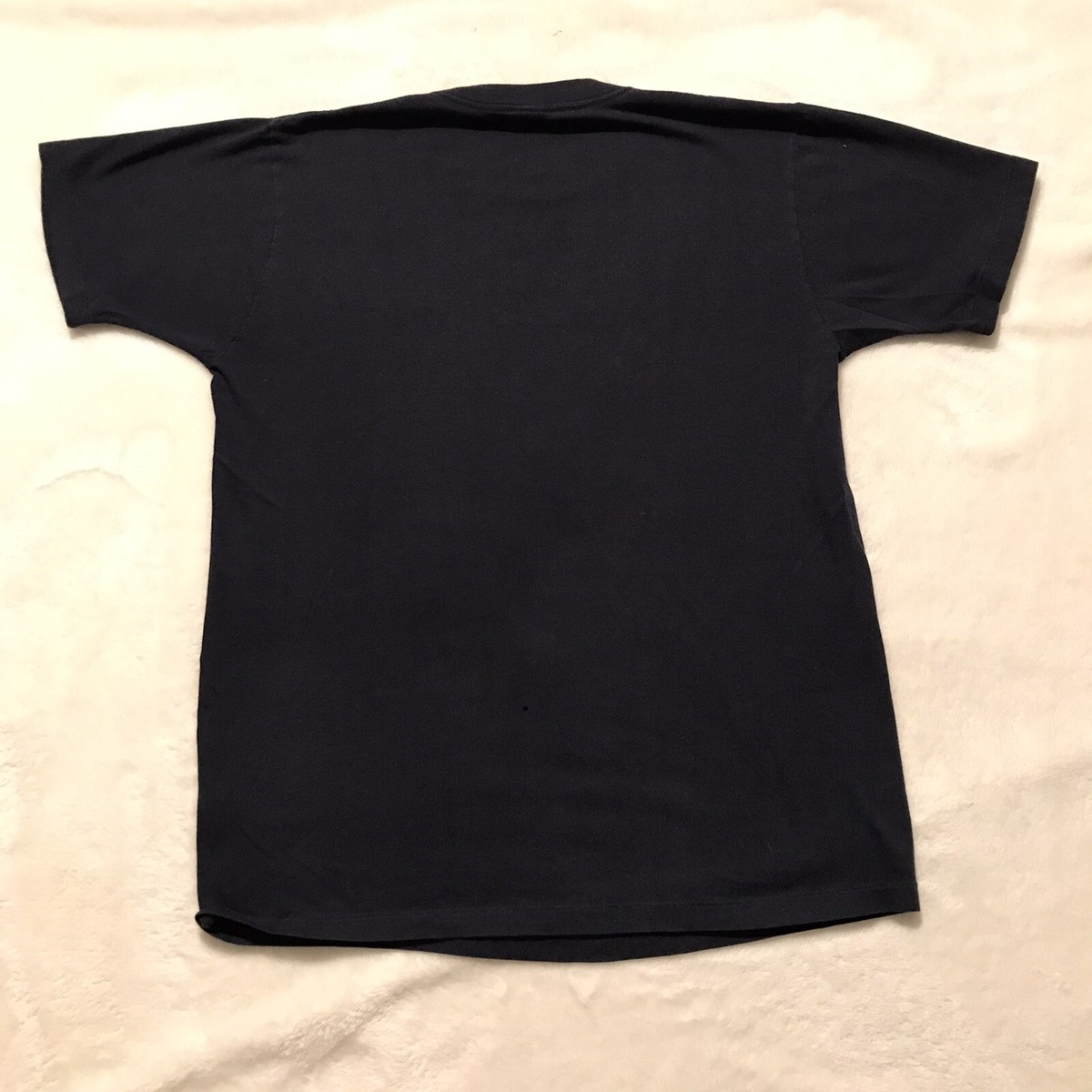 Vintage 80s 70s ADIDAS Logo Spell Out Shirt L USA Made Trefoil 3