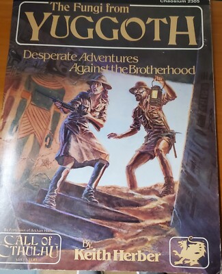 Chaosium 2305, Call of Cthulhu 1-5.5 Ed, Fungi from Yuggoth VERY GOOD *RARE*