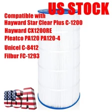 C1200 Pool Filter Replace For Hayward CX1200RE, Pleatco PA120, FC-1293, C-8412