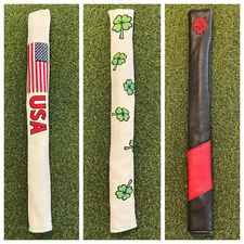 Golf Alignment Stick Cover (Fits Up To 3 Alignment Sticks) - Choose Style 