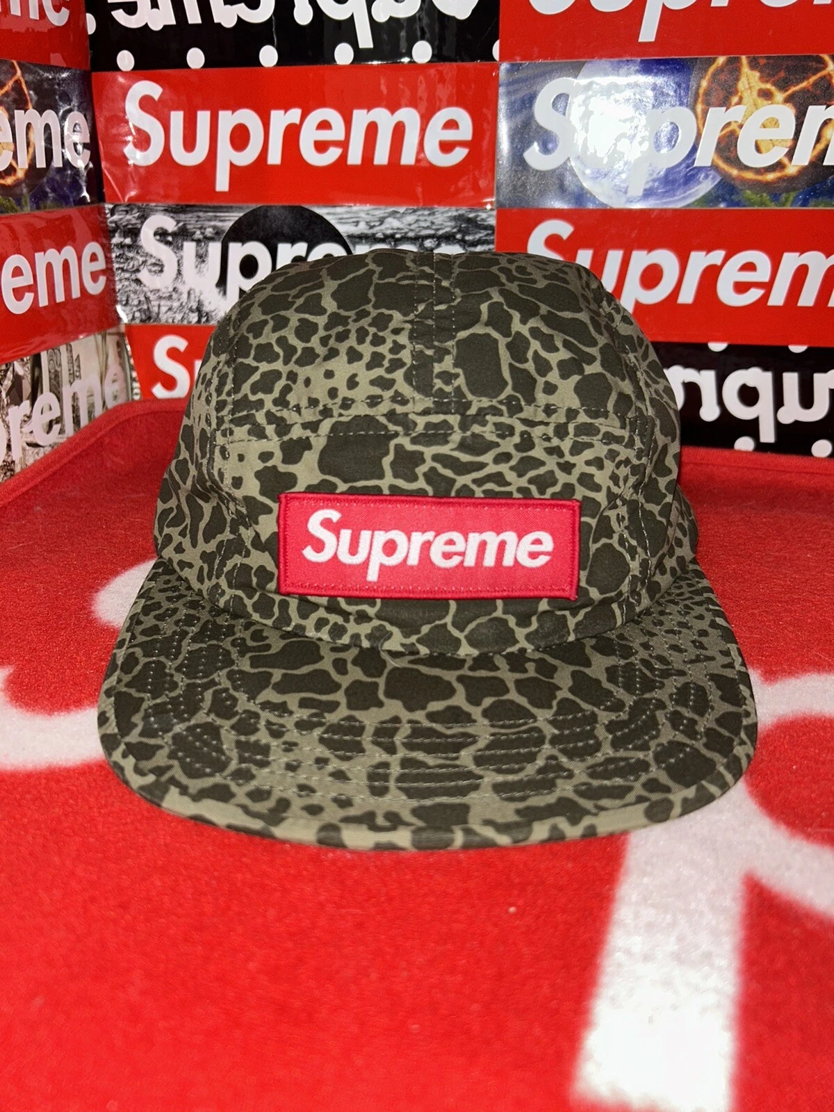 Casquette de camp Supreme Giraffe 5 panneaux SS12 CHAPEAU RARE