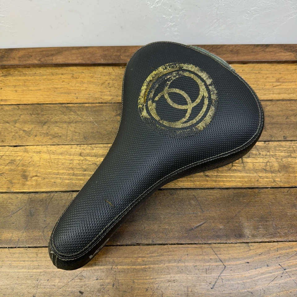 Asiento BMX K2B K2B Division acolchado Mid Old School BMX Freestyle negro sillín velo Foto 4 de 4