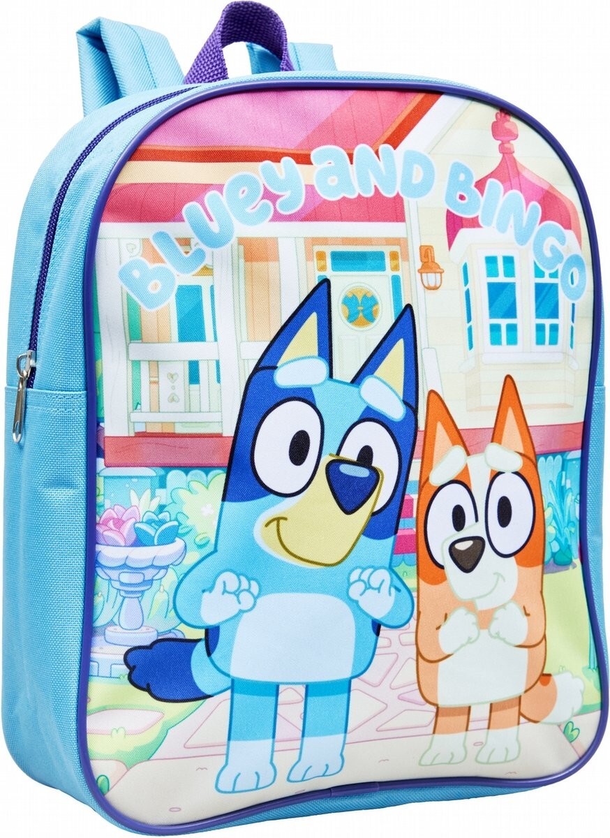 BLUEY AND BINGO CHILDRENS BOY GIRL KIDS NURSERY SCHOOL TRAVEL BAG BACKPACK