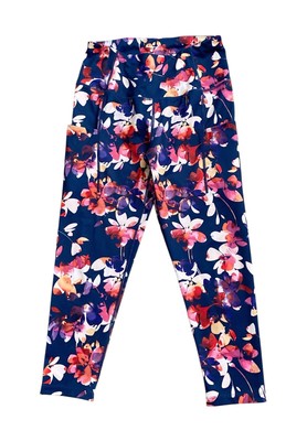 LAYER 8 Womens Size Small Qwick Dry High Rise Crop Yoga Athletic Leggings Pants