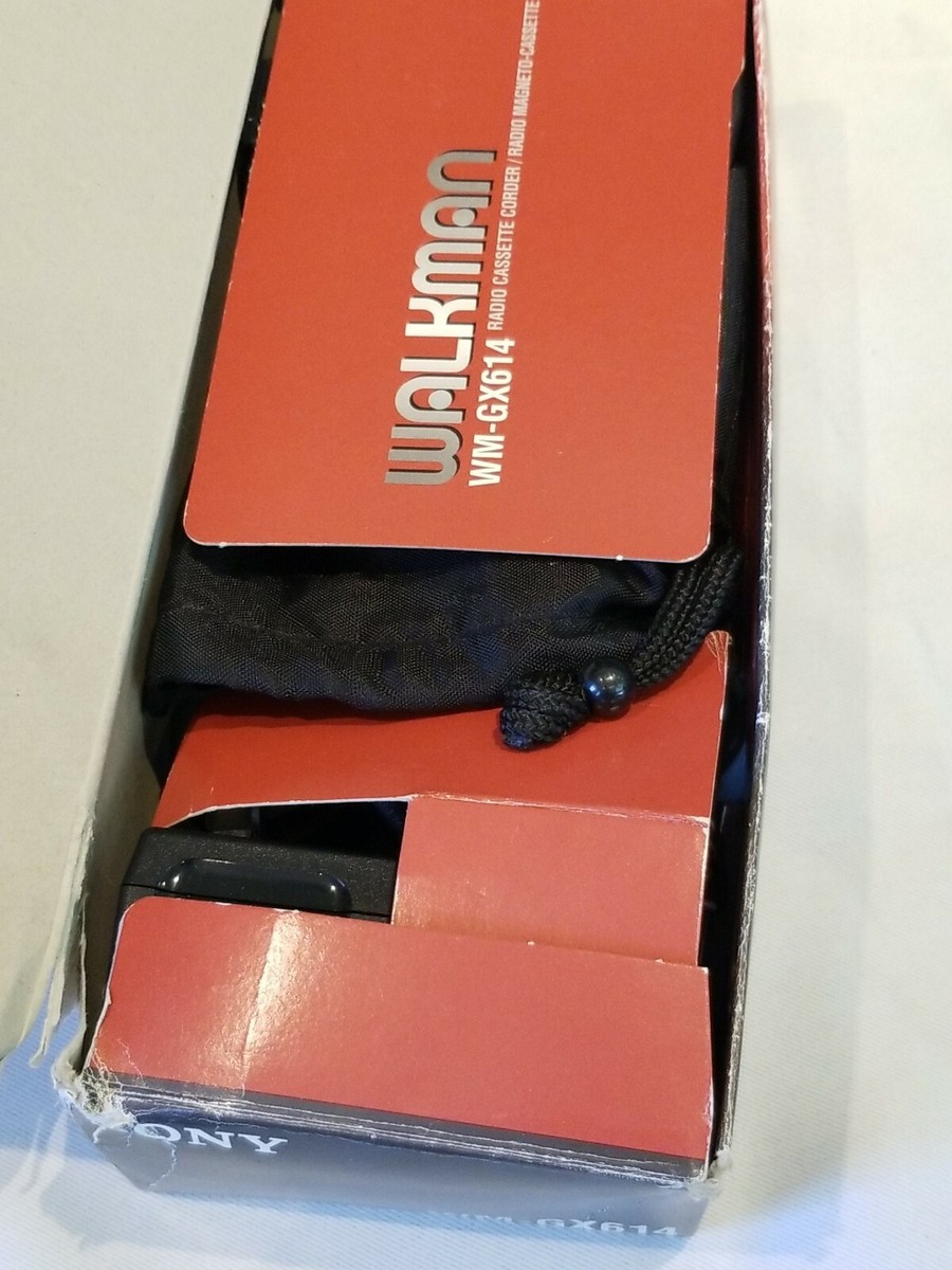 AS IS vintage 1995 SONY Walkman WM-GX614 Radio / Cassette (NOT