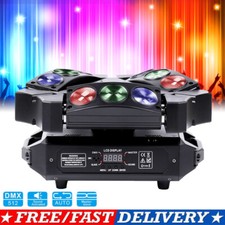 240W 9LED RGB DMX512 Spider Stage Lighting Moving Head Party Light DJ Disco HOT