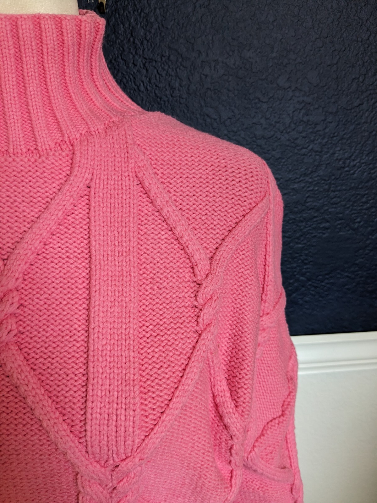 J. Crew Collection Pullover Pink Pullover Chunky … - image 5