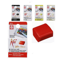  Sakura Koi Water Colours Half Pan Refill - Choose One Color