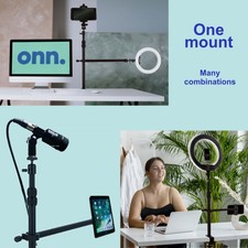 onn Desk / Table Mount for Auxiliary Arm for ...