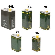 Lattina Latta Contenitore Tanica Fusto lattine per Olio con Tappo 1 2 3 5 10 